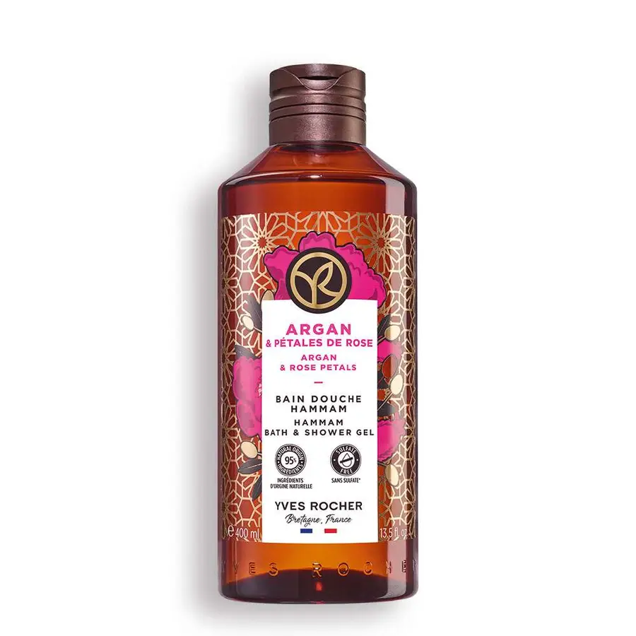 Argan & Rose Petals Shower Gel